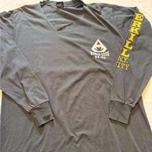 Overkill 1994 1995 World Tour Long Sleeve Shirt XL
